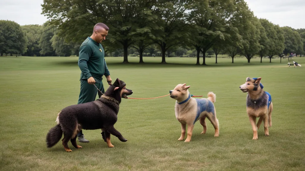 Chien croisé-berger qui saute avec excitation pour saluer un invité, exemple typique de chien qui saute